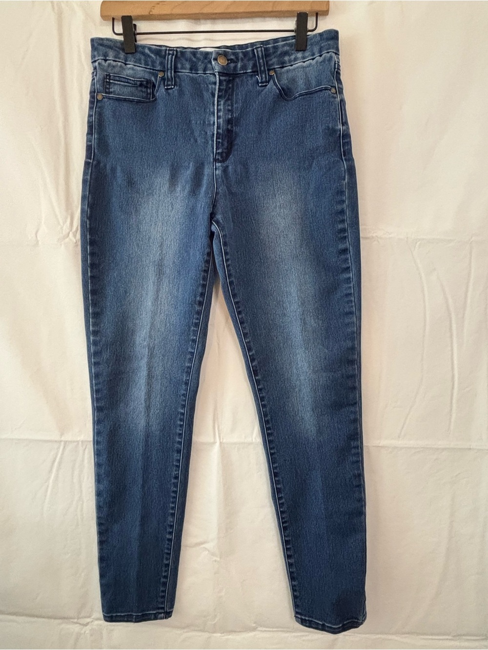 Ellen Tracy The Newport High-Rise Skinny Jeans Size 10